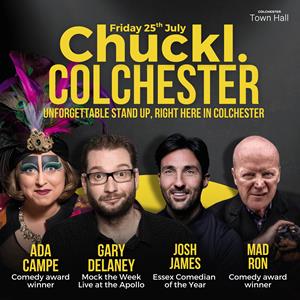Chuckl. Colchester With Gary Delaney Town Hall COMEDY