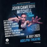 John Cameron Mitchell - Live In London Adelphi Theatre THEATRE