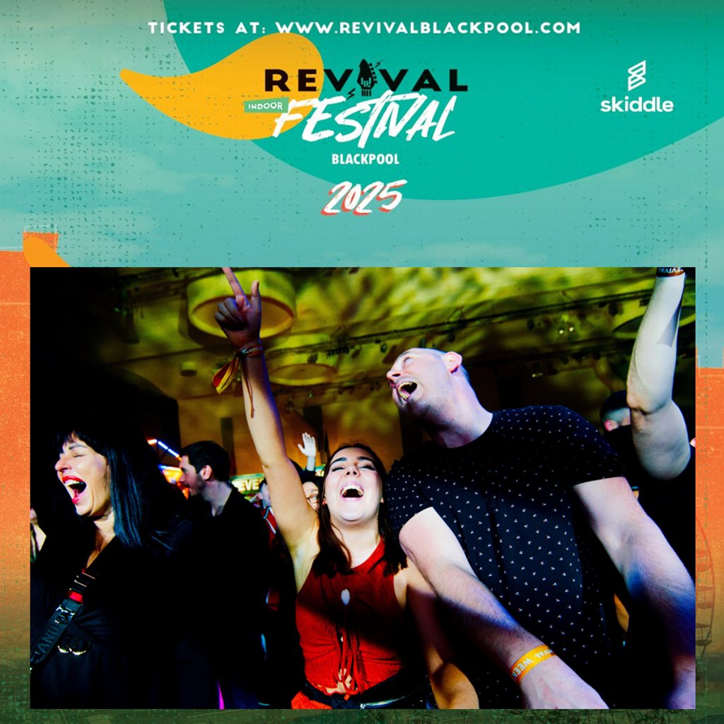 Revival Indoor Music Festival Weekender 2025 Norbreck Castle Hotel Blackpool