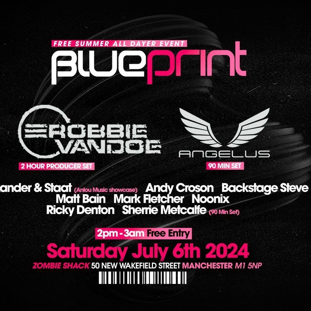 Blueprint Spring All Dayer 2025 The Zombie Shack Manchester