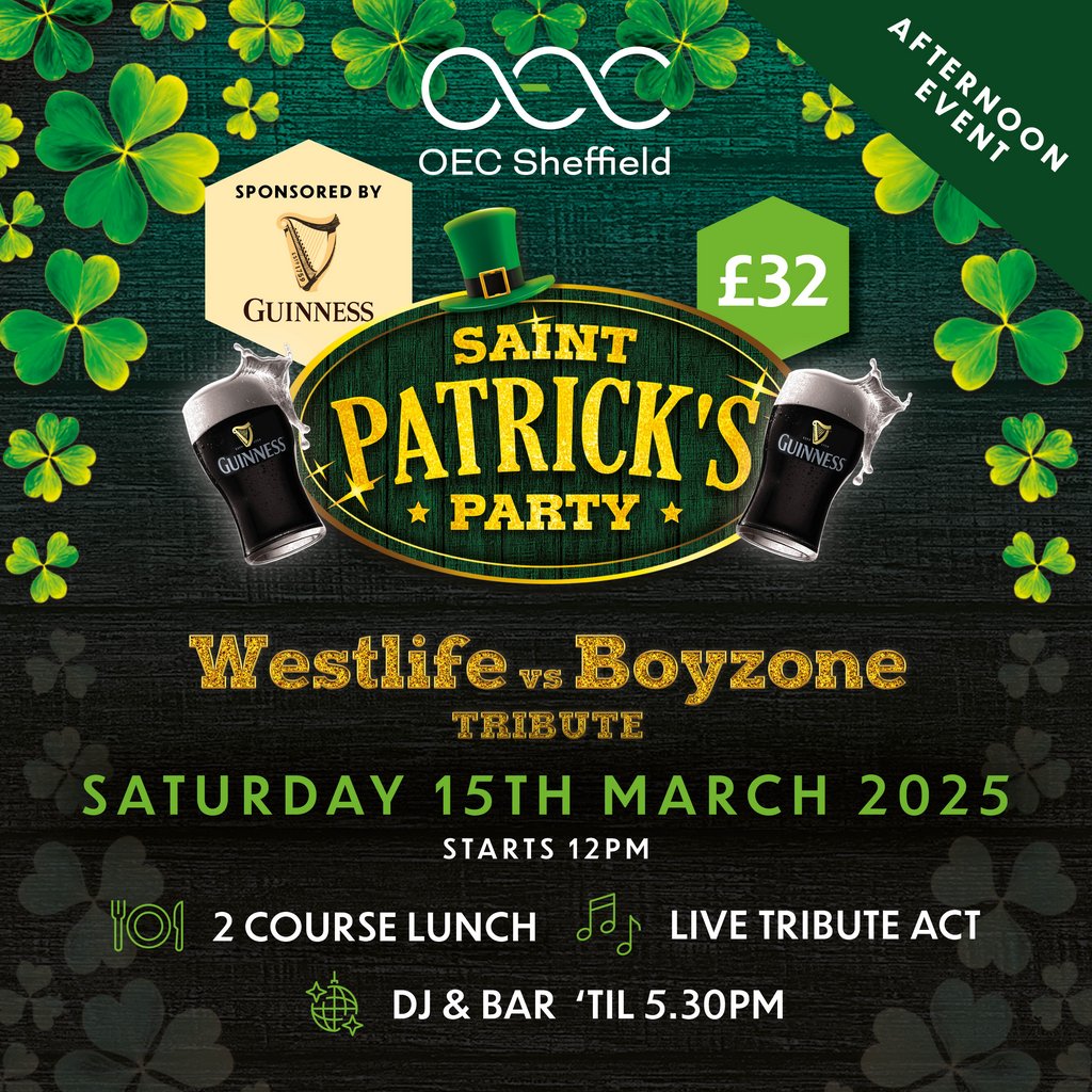 Westlife vs Boyzone Tribute The OEC Sheffield