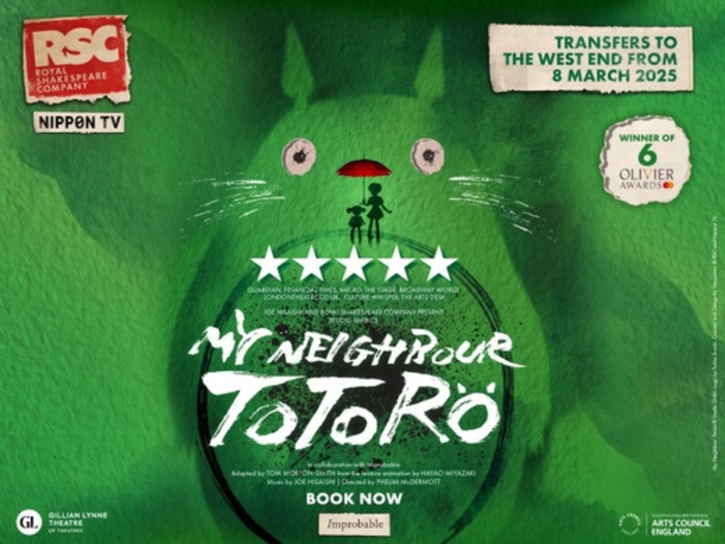 My Neighbour Totoro Gillian Lynne Theatre London