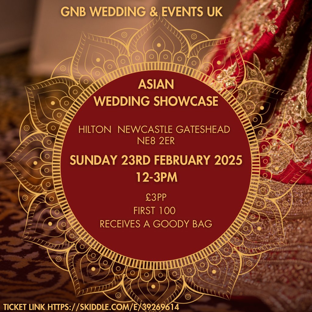 Asian Wedding Showcase Hilton Newcastle Gateshead HILTON NEWCASTLE GATESHEAD Gateshead