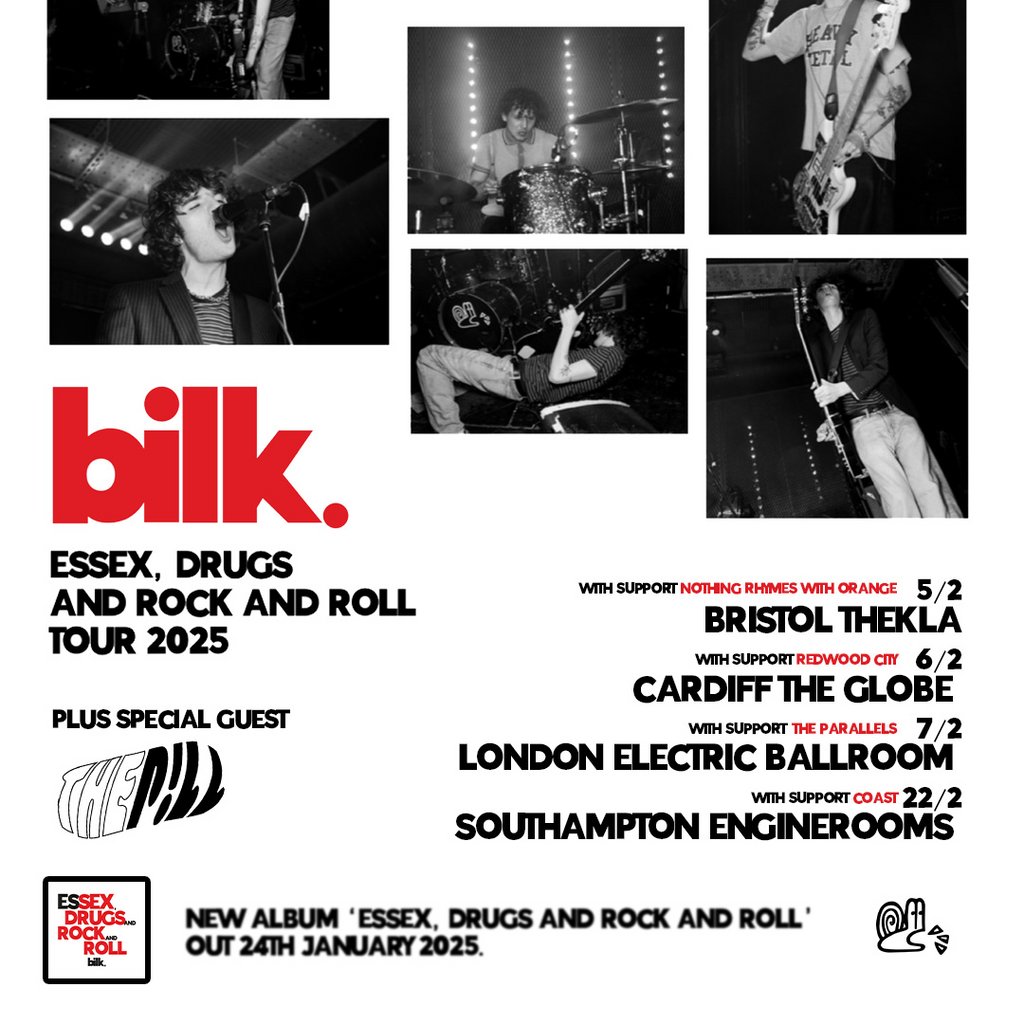 Bilk + The Pill & Coast EngineRooms Southampton
