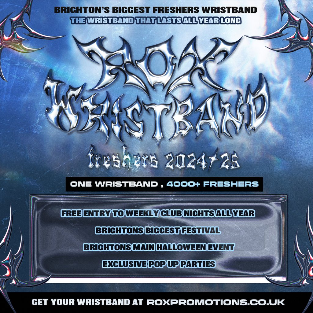 The Official 2024/25 Brighton and Sussex ROX Wristband The Arch Brighton