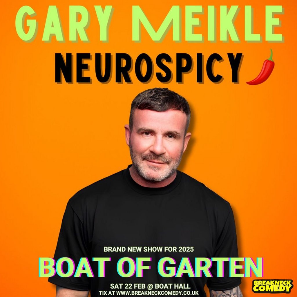 GARY MEIKLE  NEUROSPICY : Live Boat Hall Boat Of Garten
