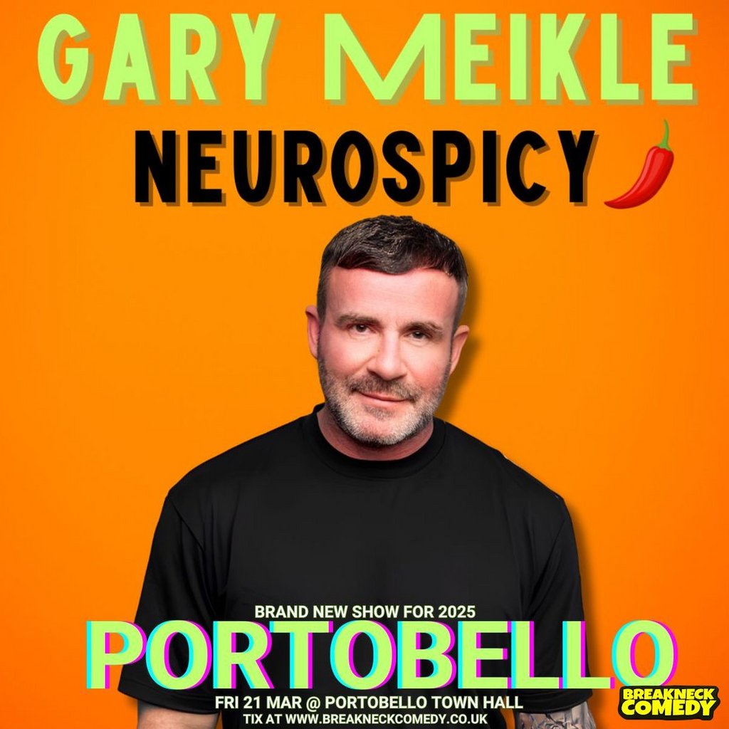 GARY MEIKLE  NEUROSPICY : Live Portobello Town Hall Edinburgh