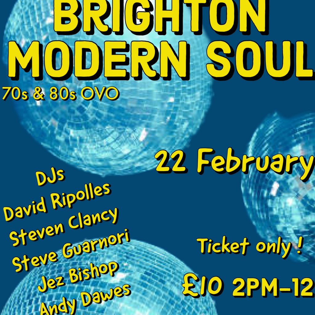 Modern Soul All Dayer Brighton King And Queen Brighton