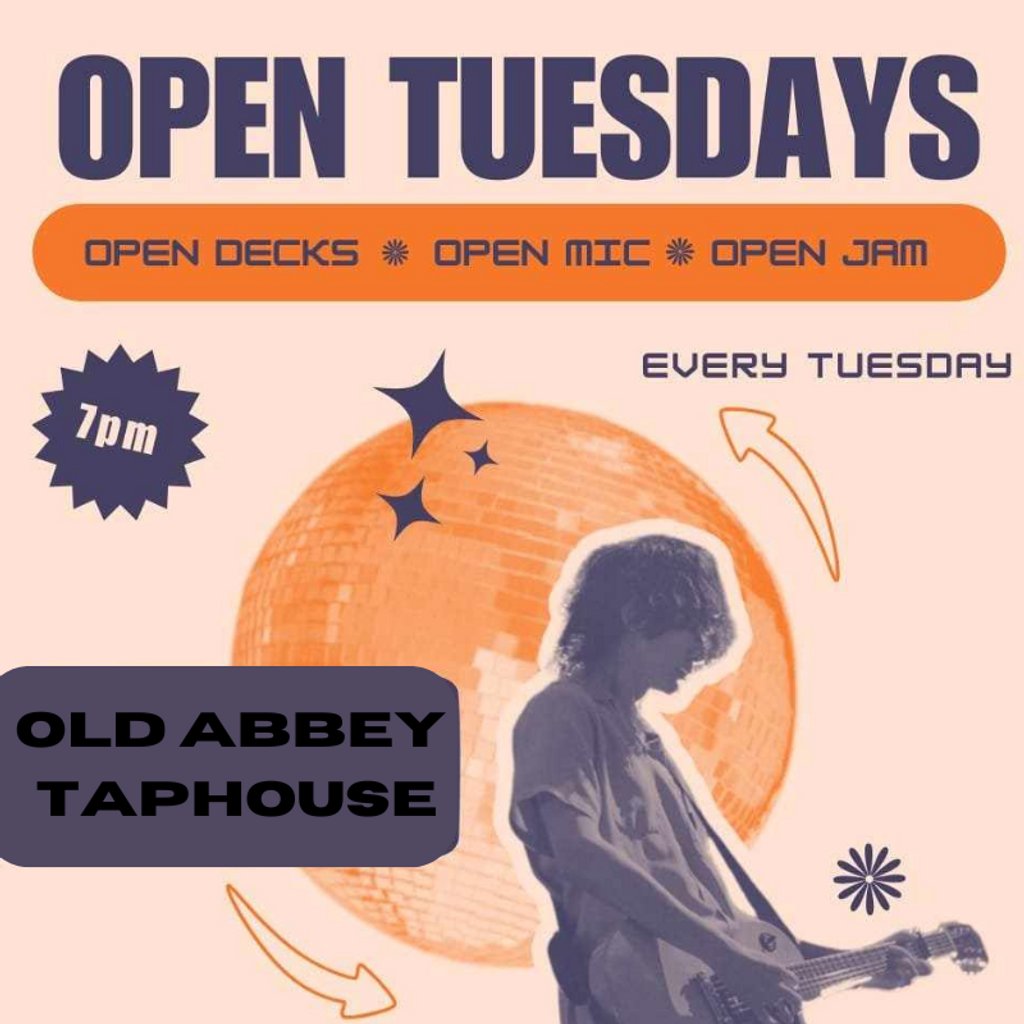 Open Jam @ Old Abbey Taphouse The Old Abbey Tap House Manchester