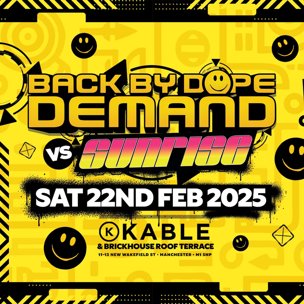 Back By Dope Demand vs Sunrise Kable Club Manchester