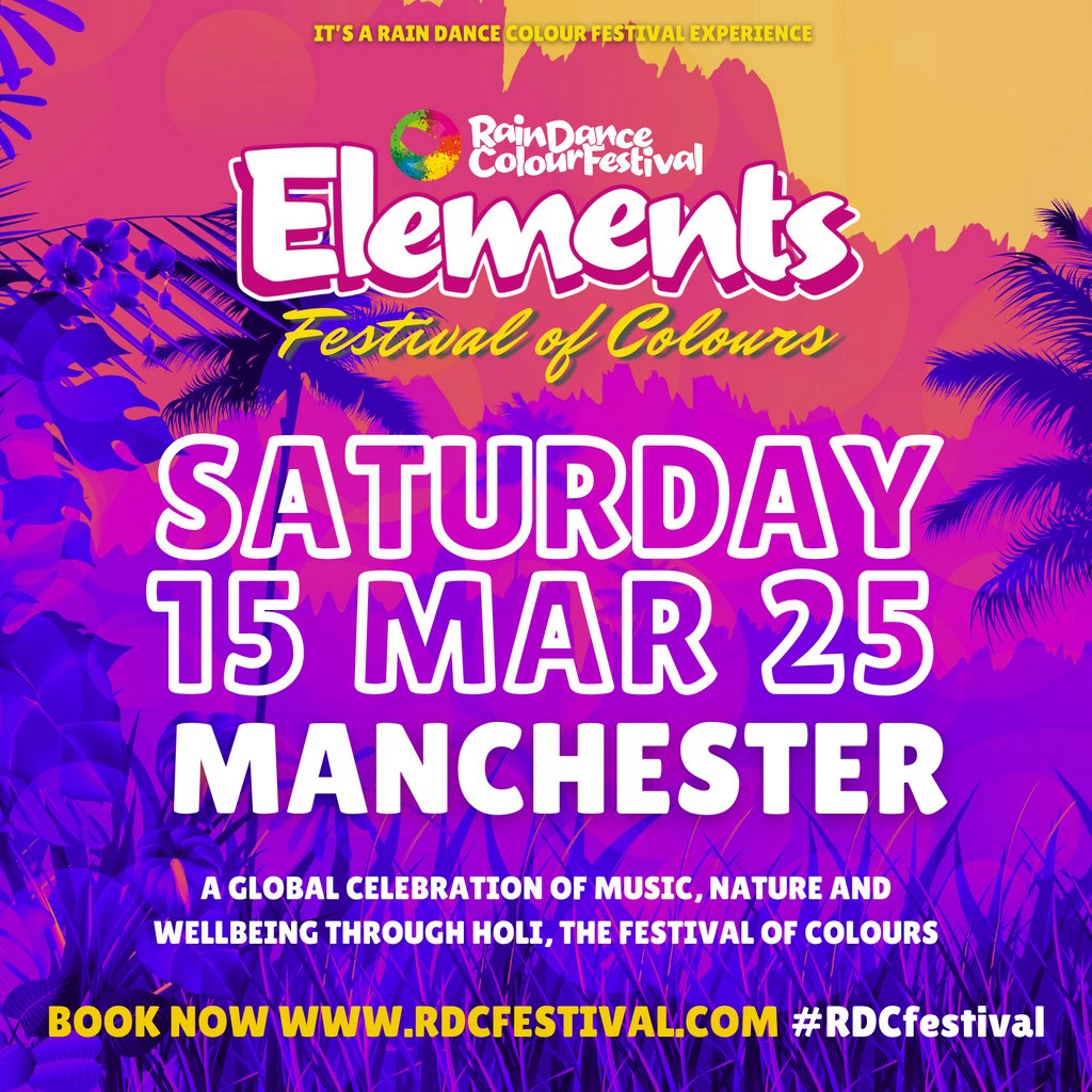 RDCfestival Elements 2025: A Holi Celebration TBA