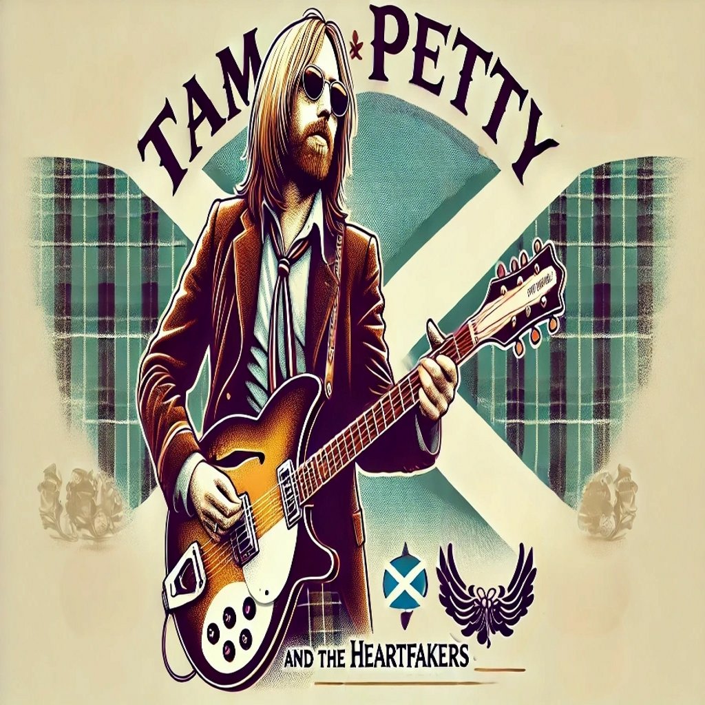 Tom Petty Tribute - TAM PETTY and the HEARTFAKERS DreadnoughtRock Bathgate