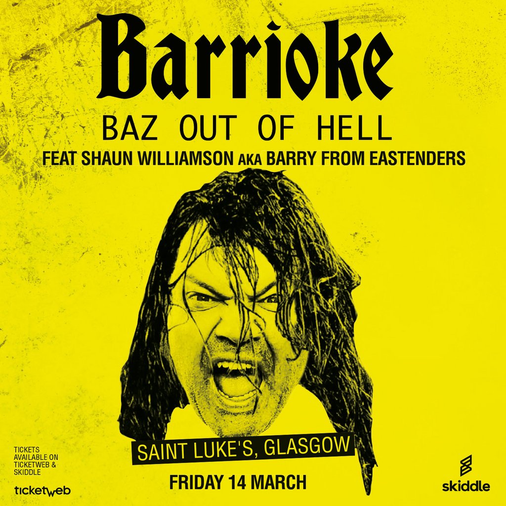 Barrioke Feat. Shaun Williamson aka Barry from Eastenders Saint Luke's Glasgow