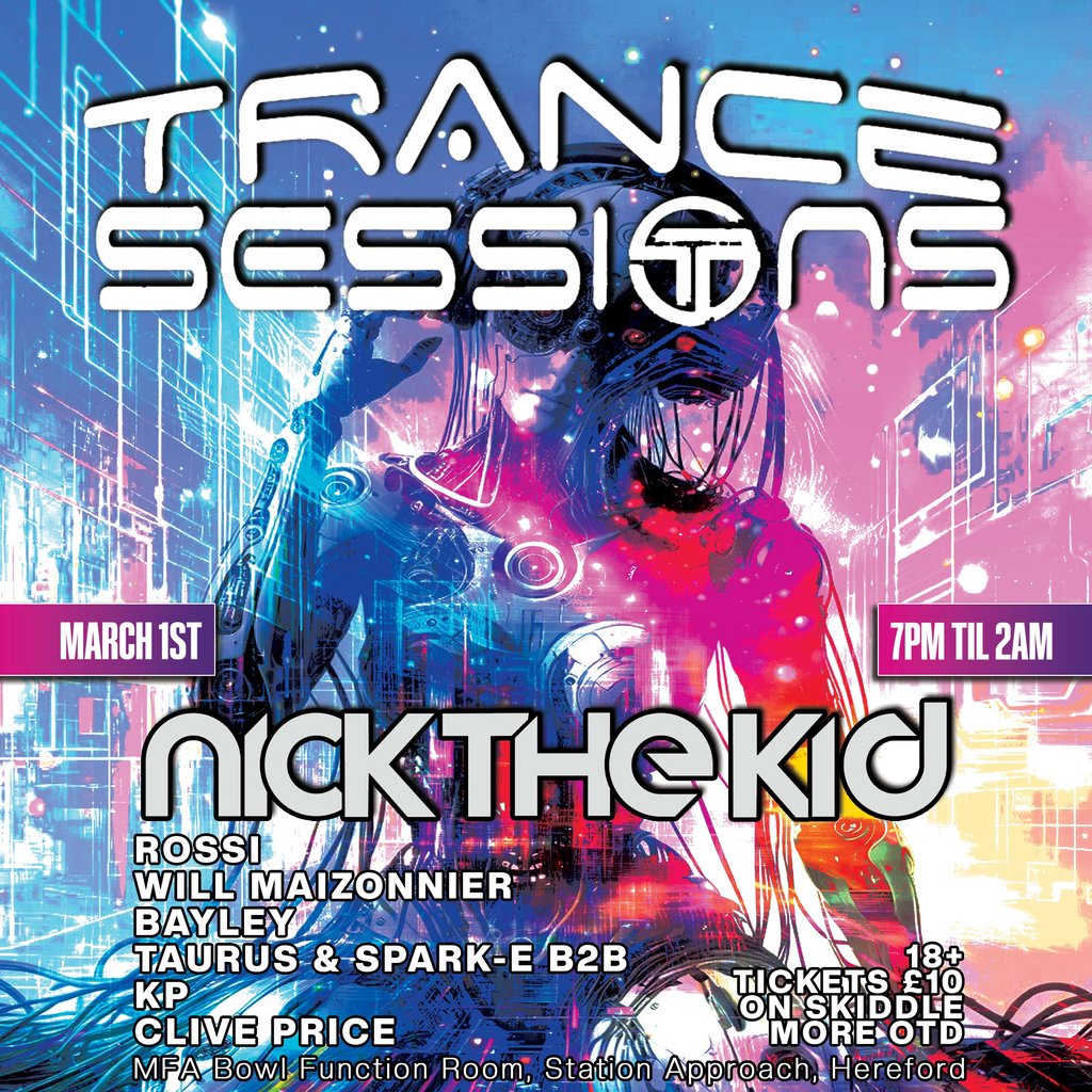 Trance Sessions MFA BOWL HEREFORD Hereford