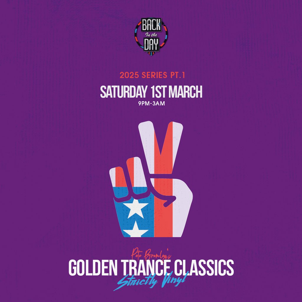 Pete Bromleys Golden Trance Classics 2025 Series Pt1 The Underground Stoke-on-Trent