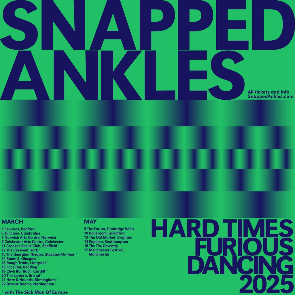 Snapped Ankles *SOLD OUT* Hare And Hounds Kings Heath Birmingham