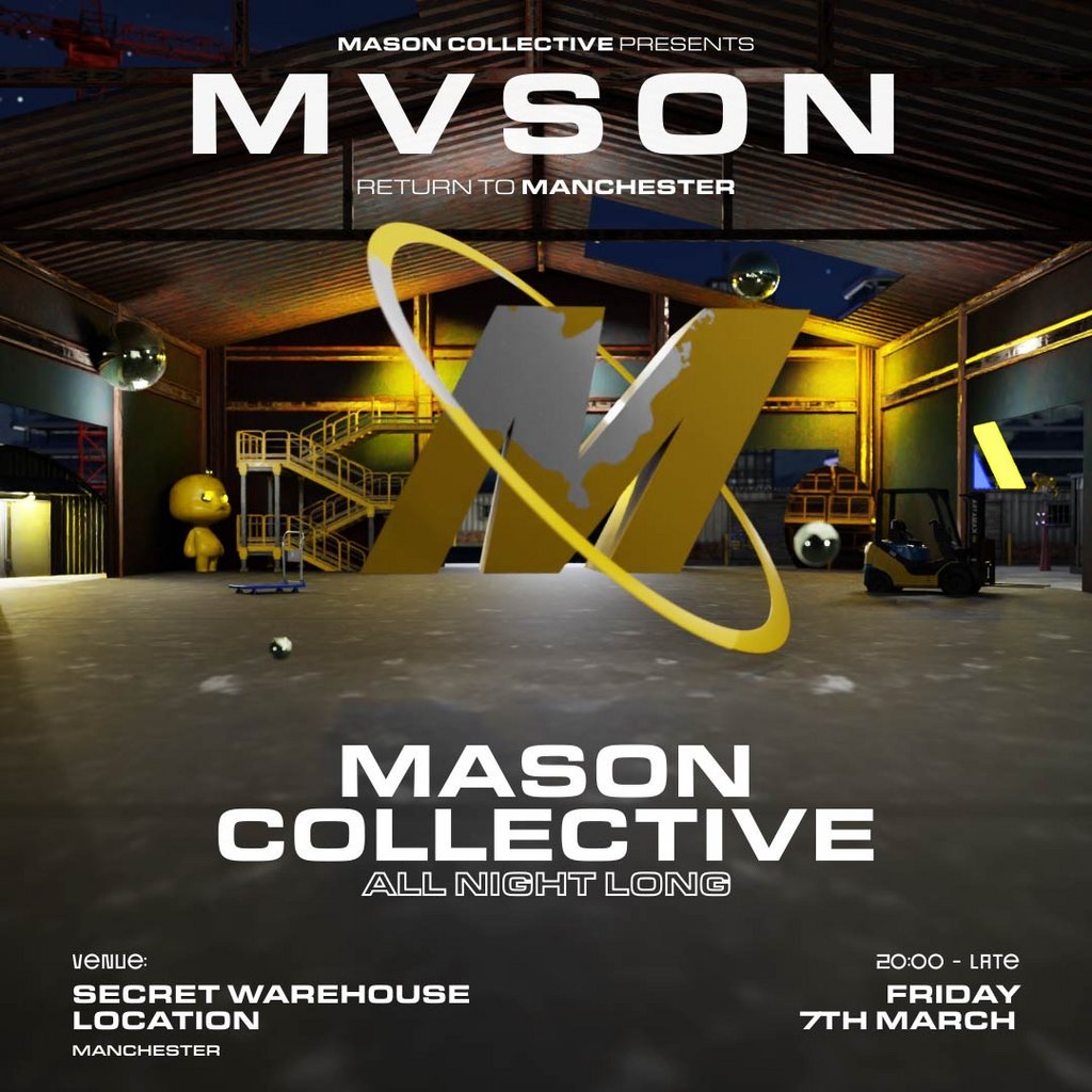 MVSON @ Secret Warehouse Nowhere Manchester