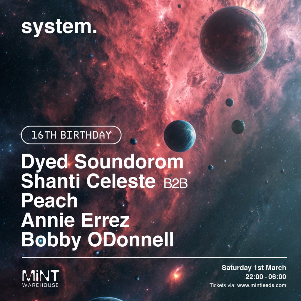 system 16th Birthday: Shanti Celeste