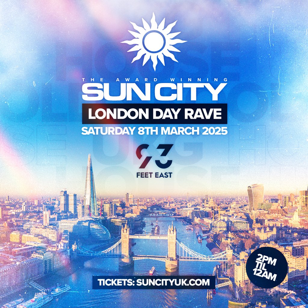 Sun City Day Party | Key To The Underground 93 Feet East London