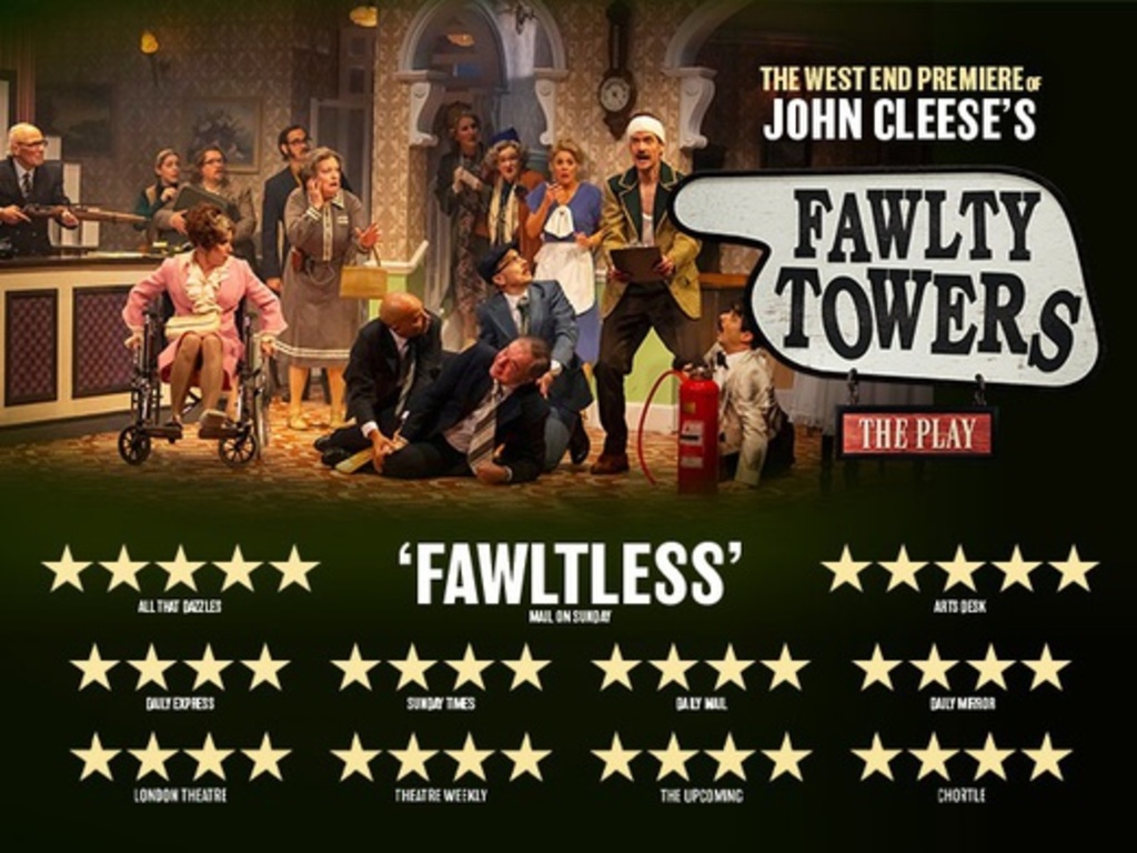 Fawlty Towers - The Play Apollo Shaftesbury Avenue London