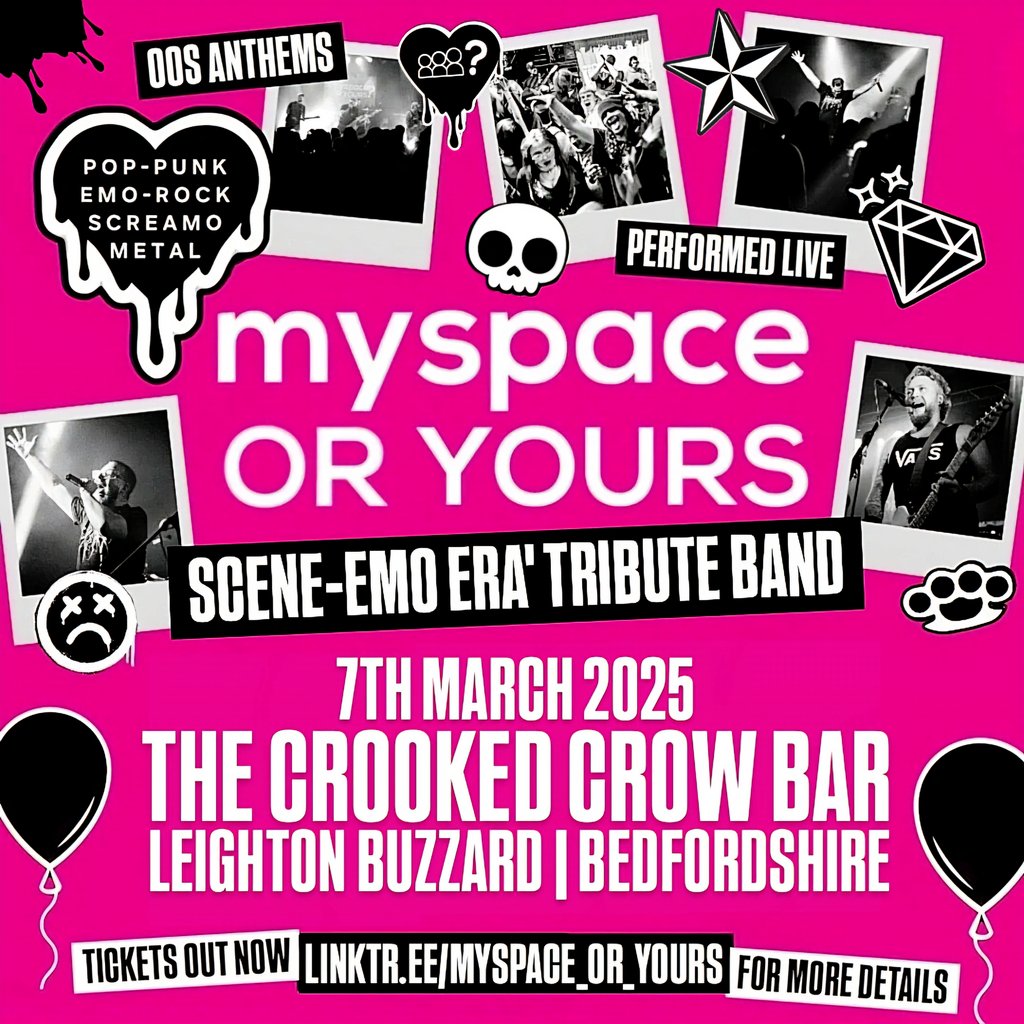 MYSPACE PARTY @ The Crooked Crow [Leighton Buzzard] The Crooked Crow Bar Leighton Buzzard