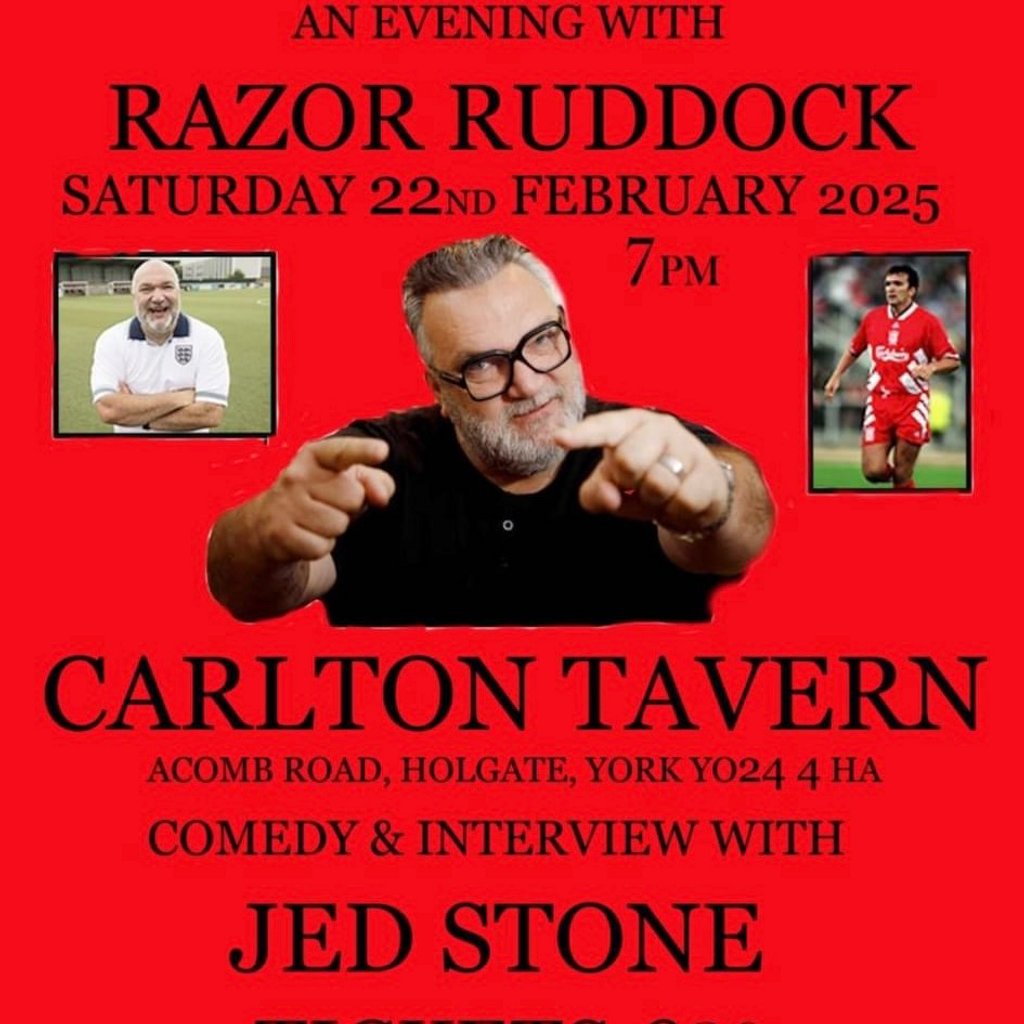 Neil Razor Ruddock Carlton Tavern York