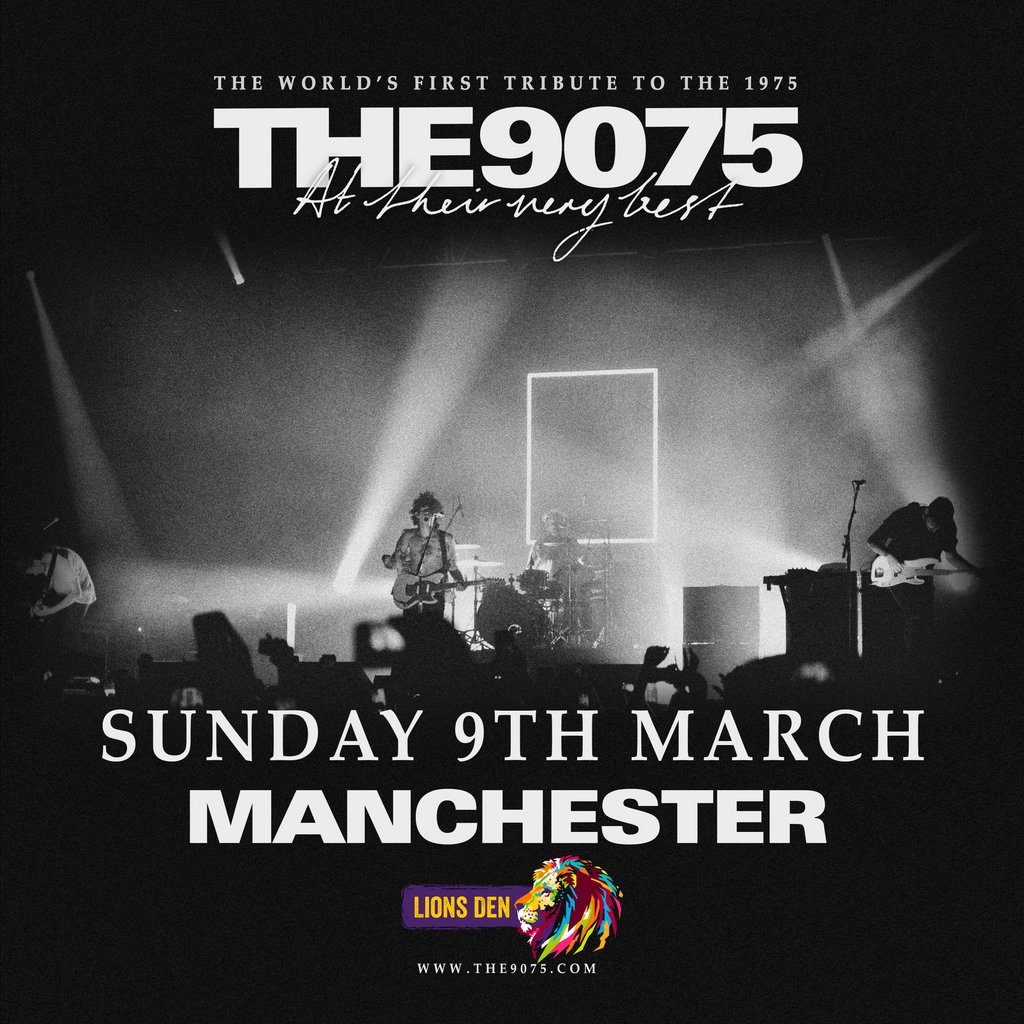 The 9075 // The world's first tribute to The 1975 The Lions Den Deansgate Manchester Manchester