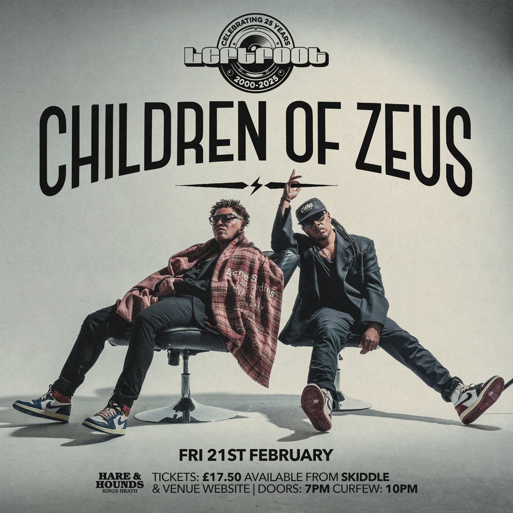 Children of Zeus *SOLD OUT* Hare And Hounds Kings Heath Birmingham