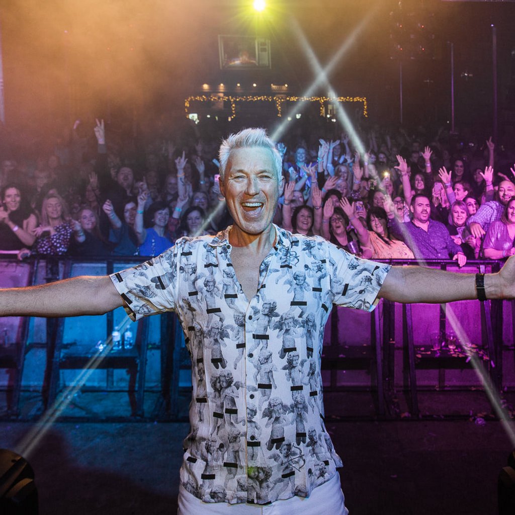 Martin Kemp Live DJ set - Back to the 80's - Derby The Chocolate Factory Derby
