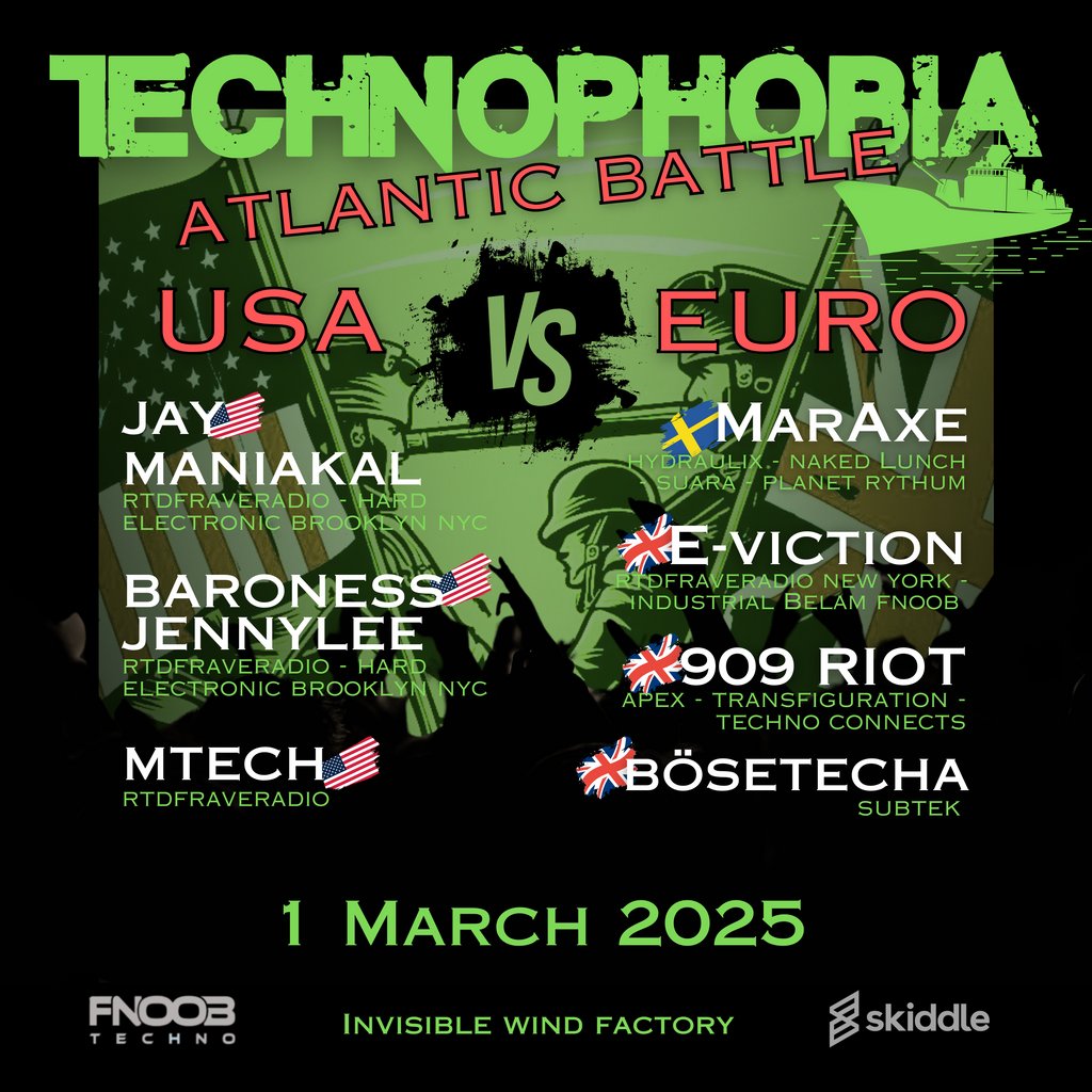Technophobia The Kave At Invisible Wind Factory Liverpool