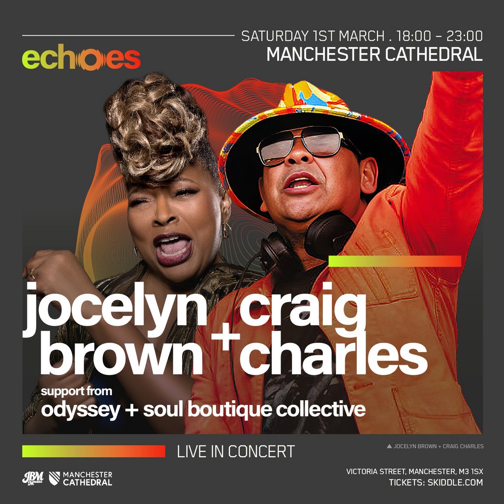 Craig Charles Funk & Soul Party at Manchester Cathedral Manchester Cathedral Manchester