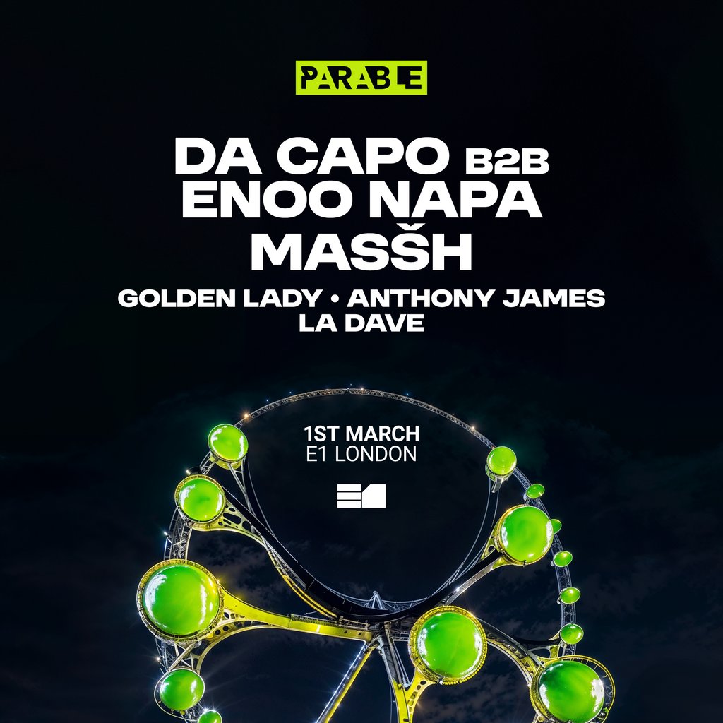 Parable & E1 presents: Da Capo