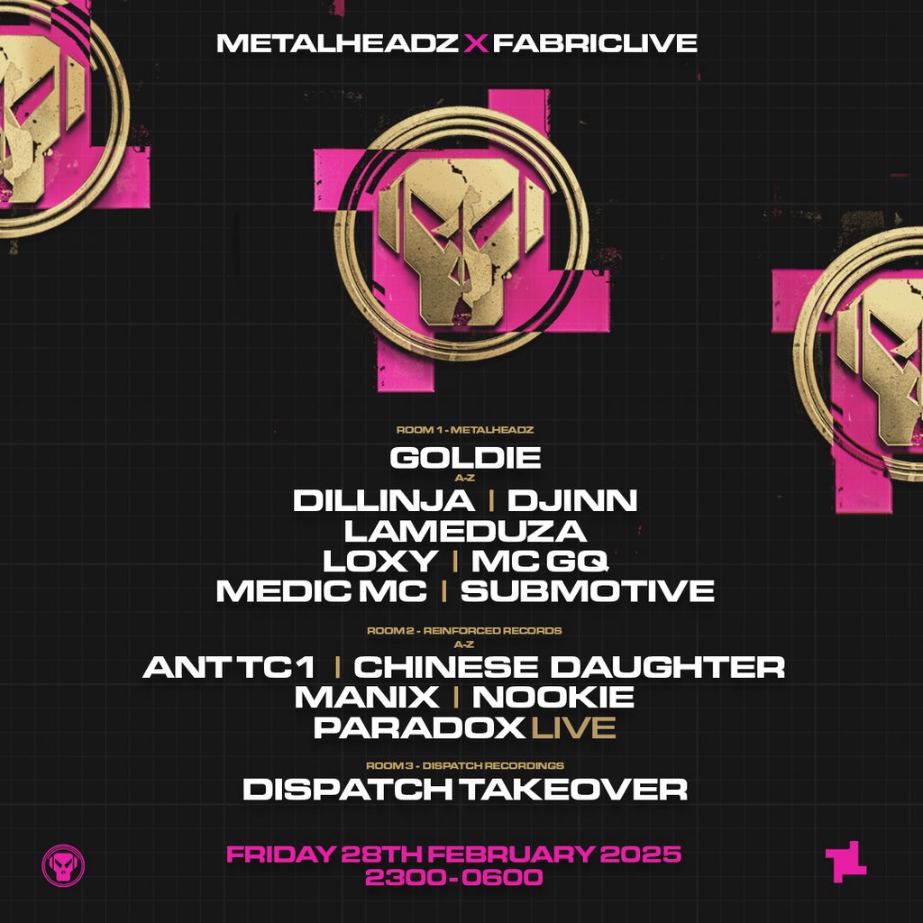 FABRICLIVE x METALHEADZ: Goldie