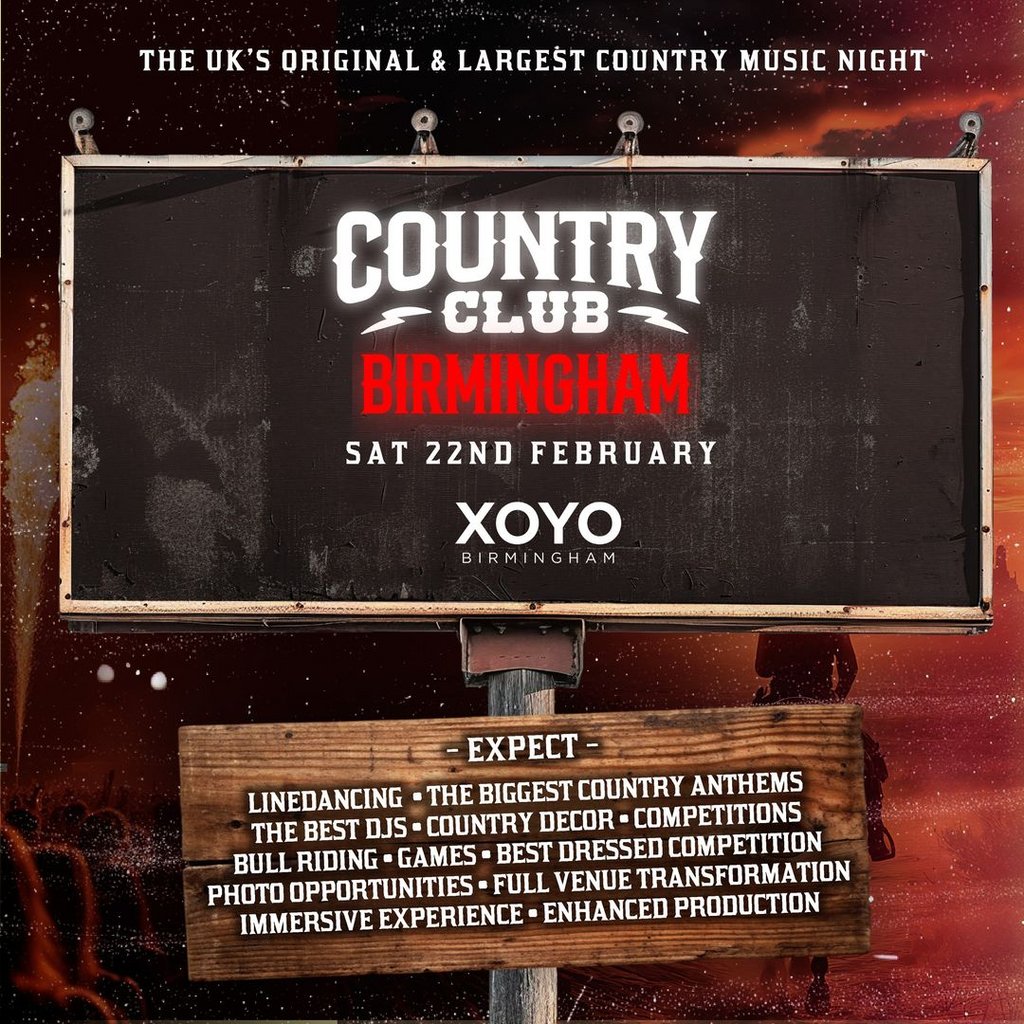 Country Club -  Country Music Festival - Birmingham XOYO Birmingham