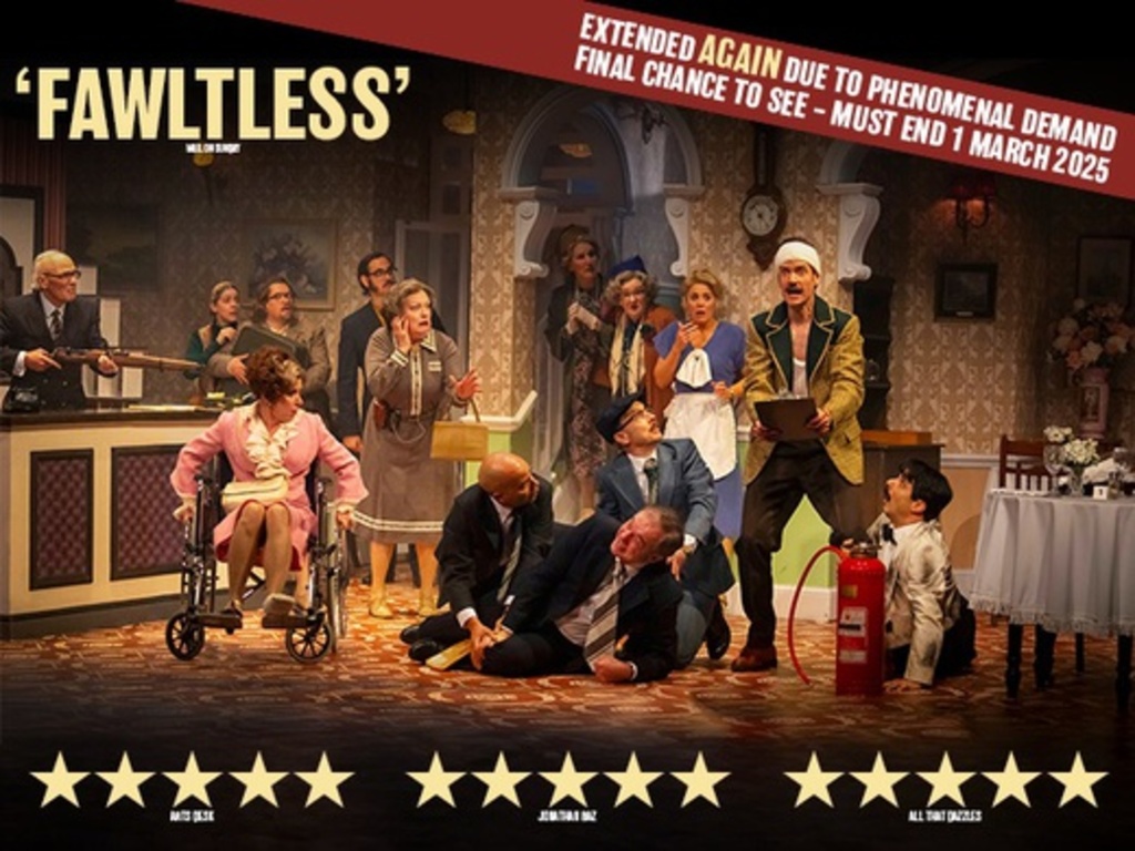 Fawlty Towers - The Play Apollo Shaftesbury Avenue London