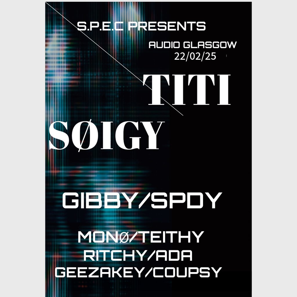 S.PE.C presents Audio Glasgow Glasgow
