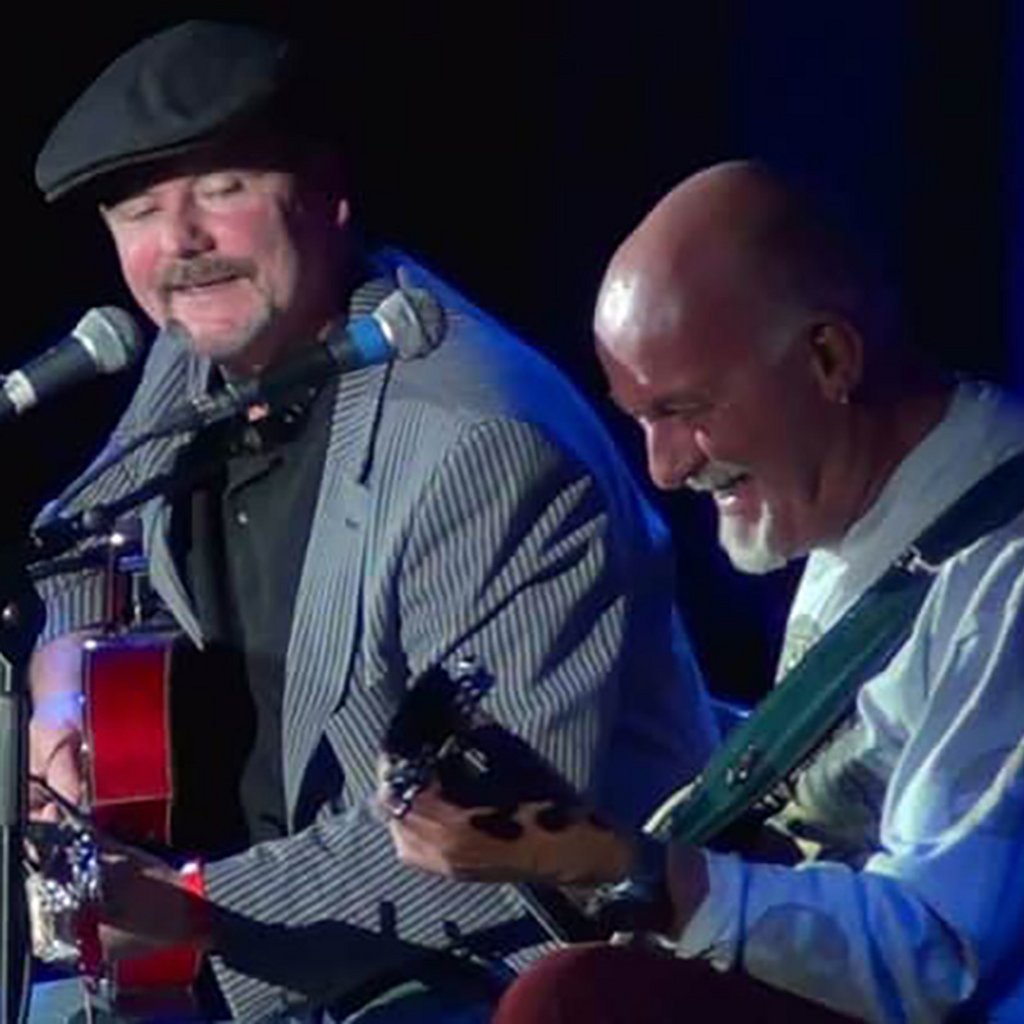 Dave Pegg and Anthony John Clarke Black Dyke Mills Heritage Venue Queensbury