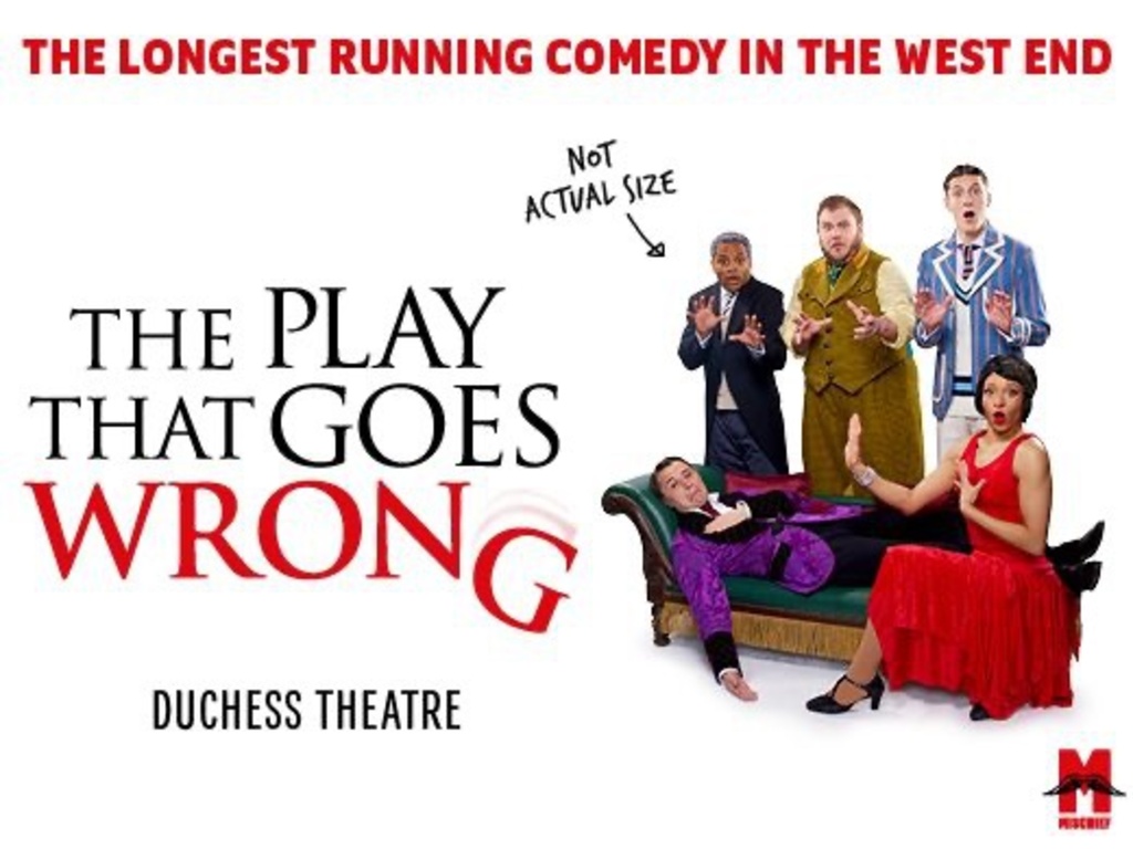 The Play That Goes Wrong Duchess Theatre London