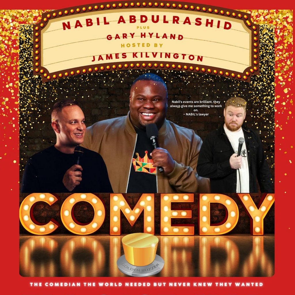 Haha Comedy Hall - Nabil Abdul Rashid Eston Events Centre Middlesbrough