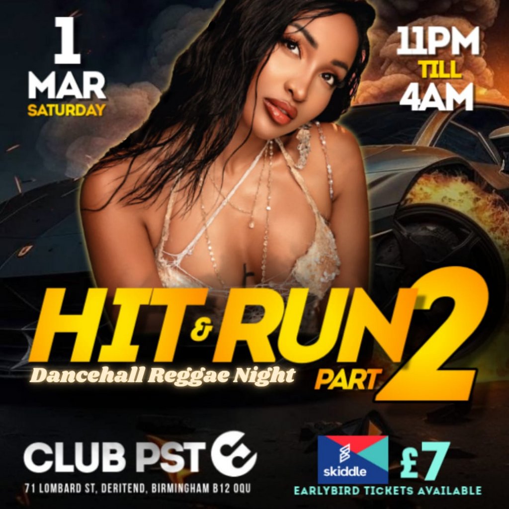 hit & run Part 2 time bomb Saturdays Club PST Digbeth Birmingham