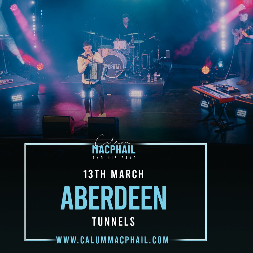 Calum MacPhail & his band Unit 51 (The Tunnels) Aberdeen