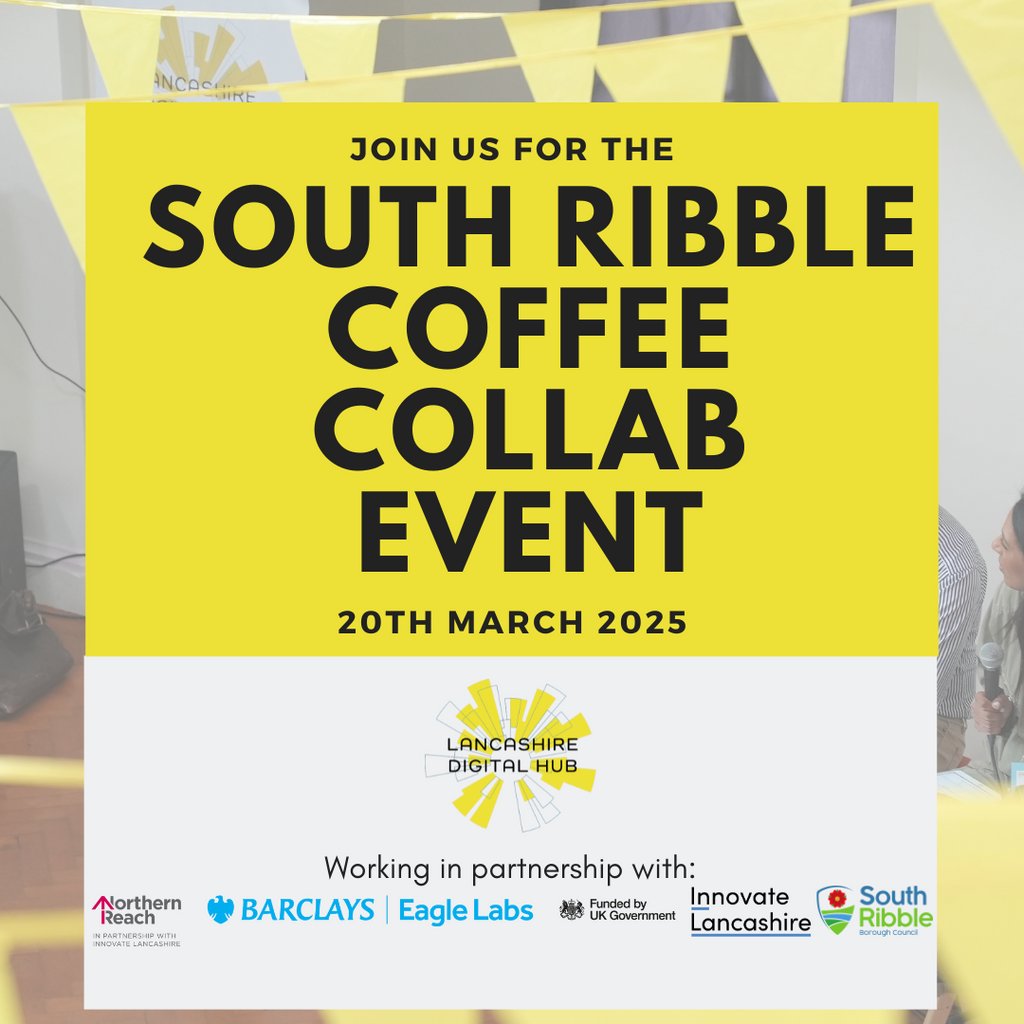 South Ribble Monthly Tech Coffee Collab South Ribble Borough Council Co Working Space Leyland