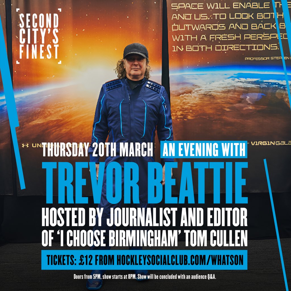 Second City's Finest: An Evening with Trevor Beattie Hockley Social Club Birmingham