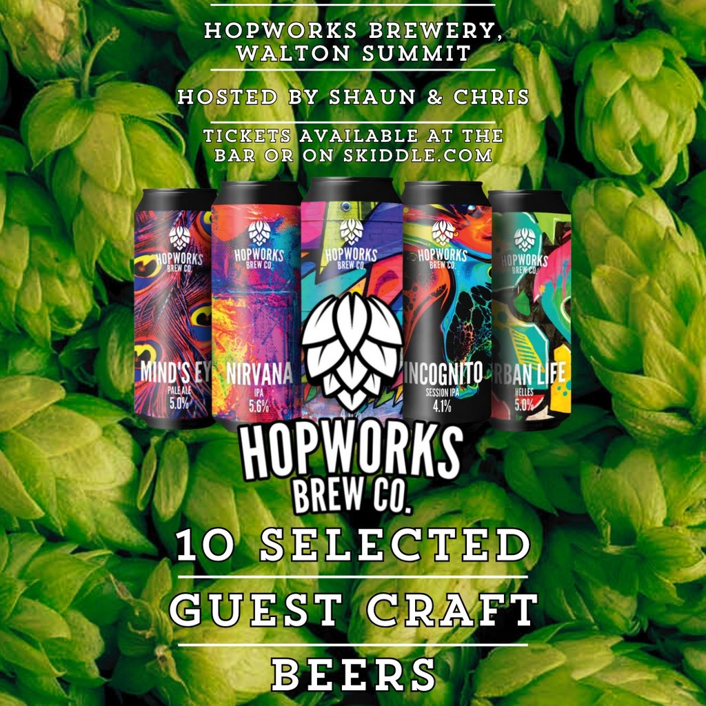 Hopworks Can Sharing Event Hopworks Brewery Preston