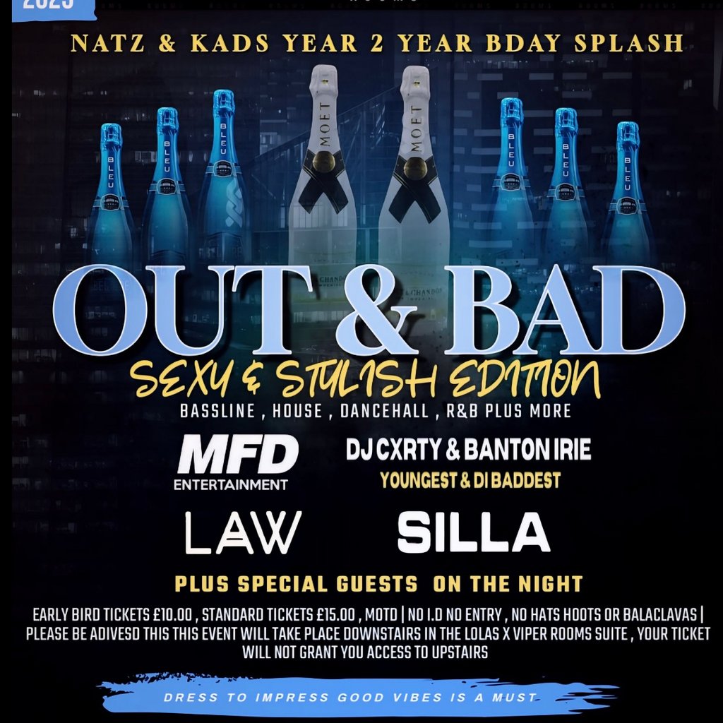 Out & Bad Lola's X Viper Rooms Sheffield