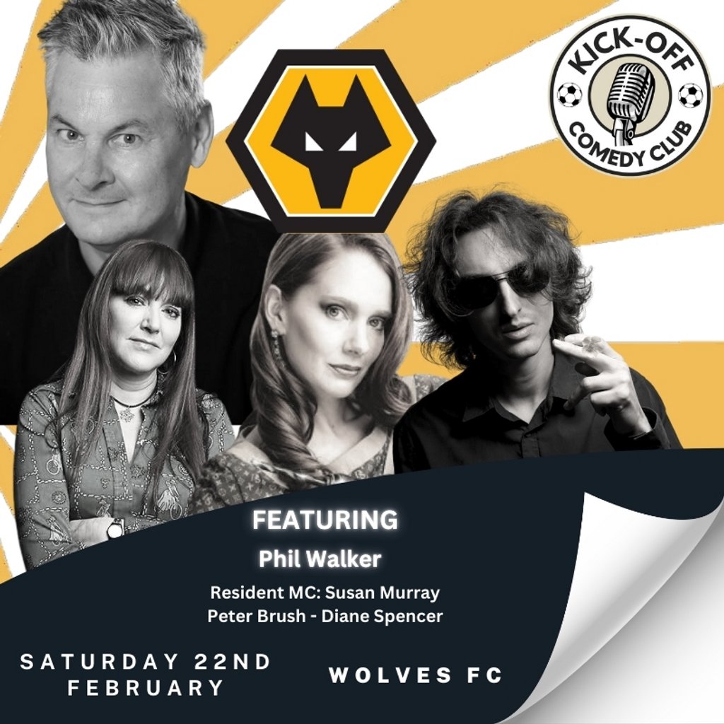 Kick-Off Comedy - Wolves Molineux Stadium Conference And Events Wolverhampton