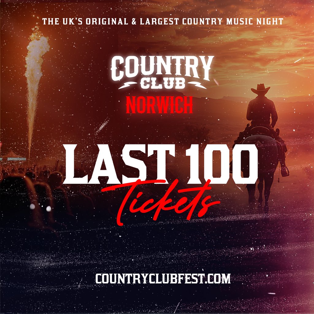 Country Club - Country Music Festival - Norwich (LAST TICKETS!) Epic Studios Norwich