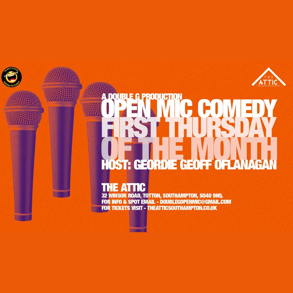 Open Mic Comedy Night The Attic Southampton Southampton