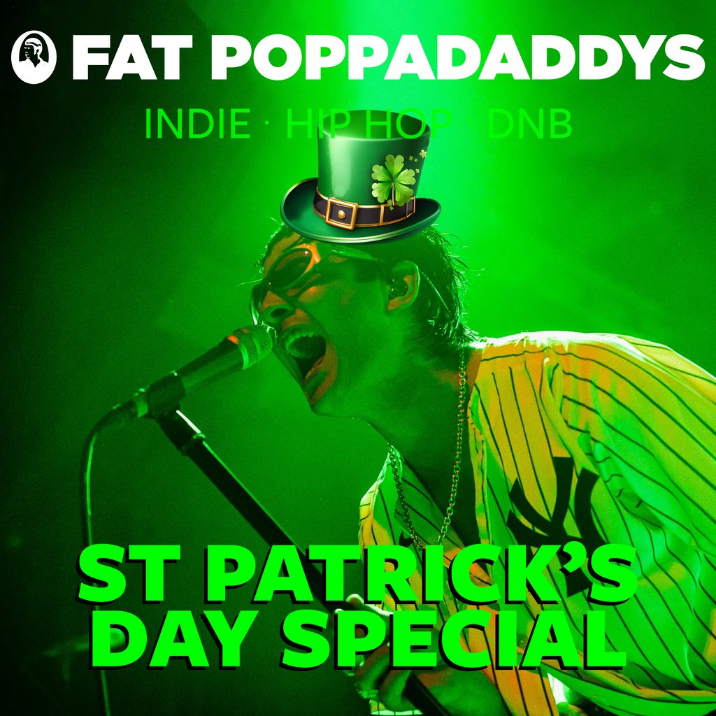 Fat Poppadaddys @ CHALK | St Patrick's Day CHALK Brighton