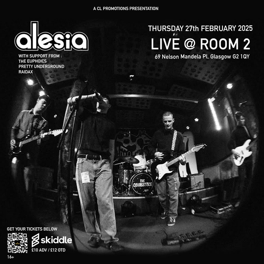 Alesia Live @ ROOM 2 : 27/2/25 Room 2 Glasgow
